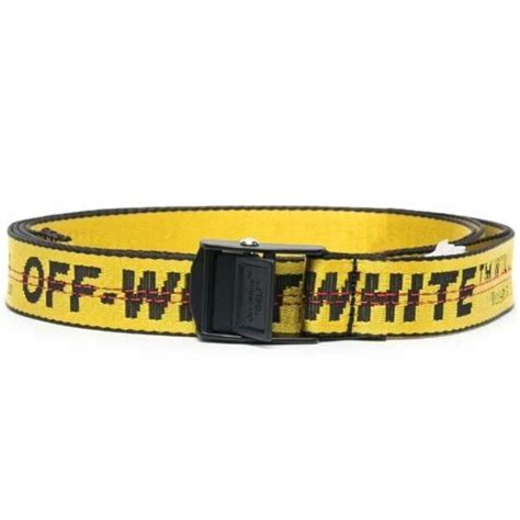 off white belt yellow replica